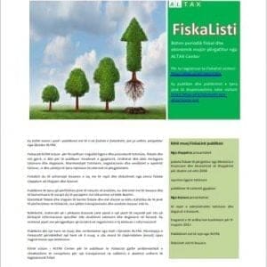 Fiskalisti - Volumi 1, Numri 1, 2017