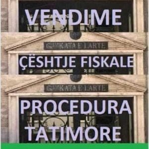 Vendime GJ.L. Volumi 2-2016- Procedurat tatimore