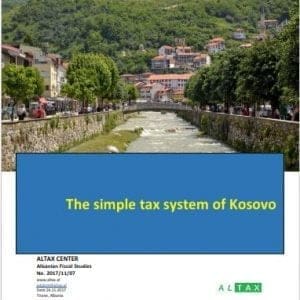 The simple tax system of Kosovo