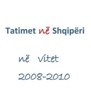Tatimet në Shqipëri 2008 - 2010