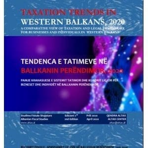 Taxation trends in Western Balkans, 2020