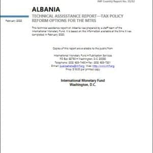 TAX POLICY REFORM OPTIONS FOR THE MTRS