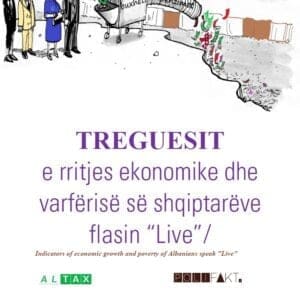 Treguesit e rritjes ekonomike dhe varfërisë së shqiptarëve flasin “Live”