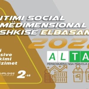 PREZANTIMI I RAPORTIT TË AUDITIMIT SOCIAL TË PERFORMANCËS VENDORE 2022 NË BASHKINË ELBASAN