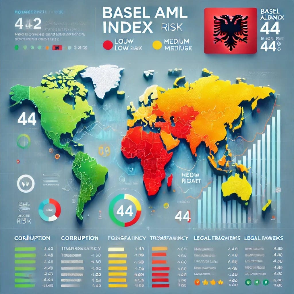 Indeksi Bazelit dhe renditja e Shqipërisë në 2024 - ALTAX