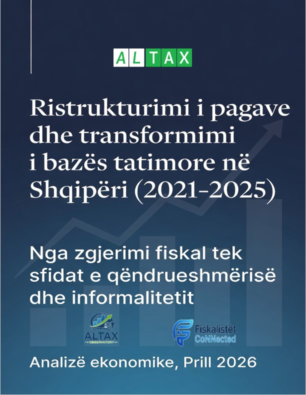 Ristrukturimi i pagave dhe transformimi i bazës tatimore në Shqipëri (2021–2025)