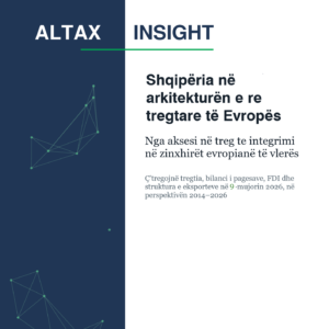 Shqipëria në arkitekturën e re tregtare të Evropës, 2026
